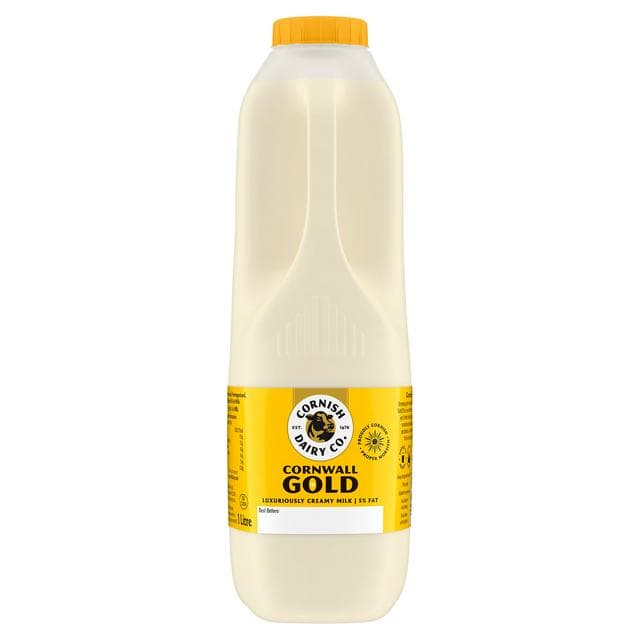 Cornish Dairy Co. 1L Cornwall Gold Milk - gallery image 1