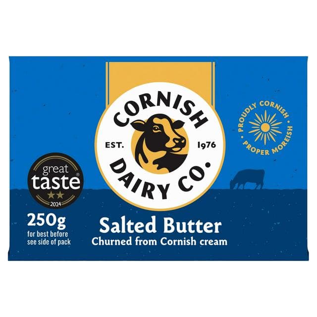 Cornish Dairy Co. 250g Salted Butter - gallery image 1