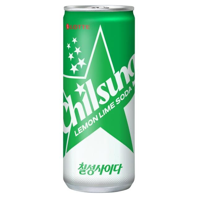 Chilsung 250ml Lemon Lime Soda - gallery image 1