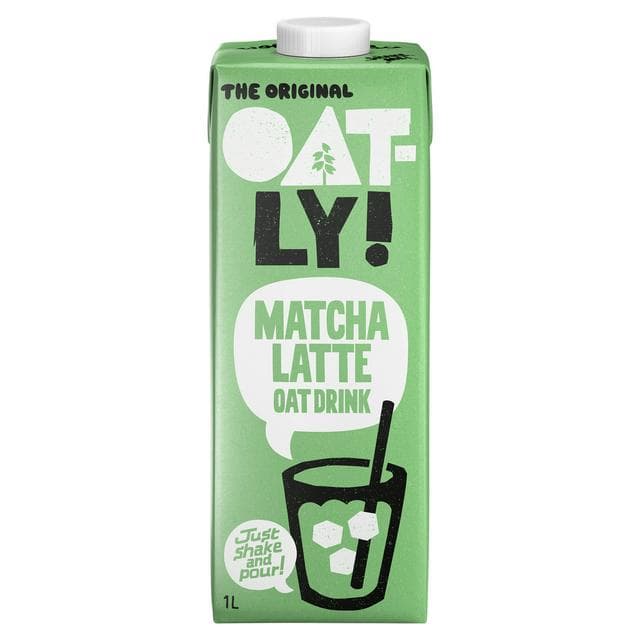 Oatly 1L Matcha Latte Longlife Oat Drink - gallery image 1