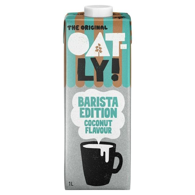 Oatly 1L Longlife Coconut Flavour Oat Drink, Barista Edition - gallery image 1