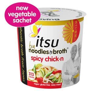 itsu 96g Big Spicy Ramen Instant Noodles & Broth Pot