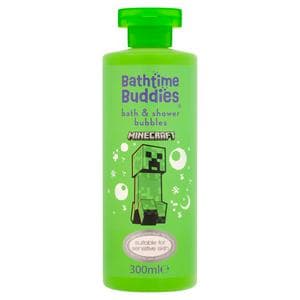 Bathtime Buddies 300ml Minecraft Bath & Shower Bubbles