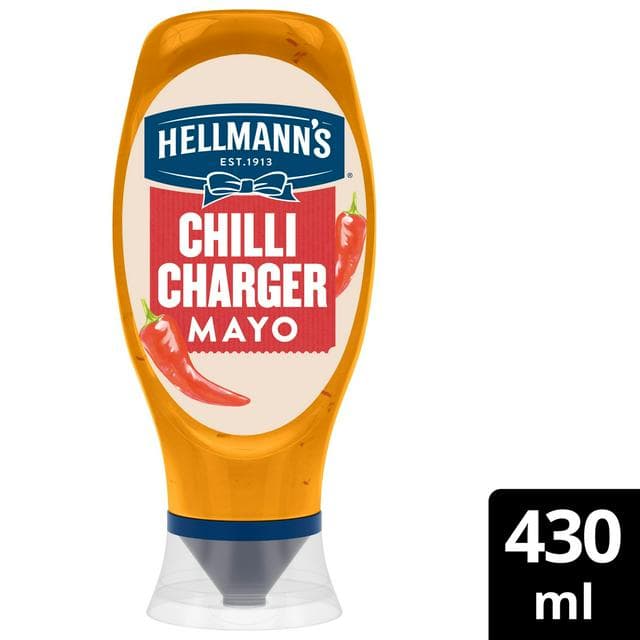 Hellmann's 430ml Chilli Charger Mayonnaise Sauce - gallery image 1