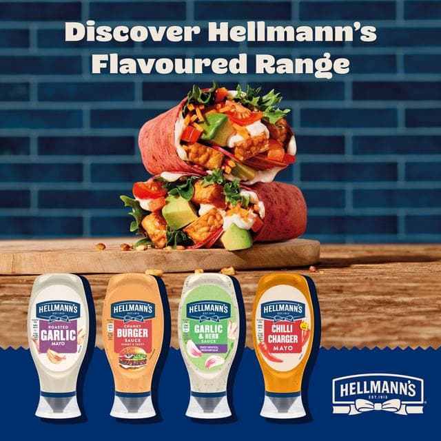 Hellmann's 430ml Roasted Garlic Mayonnaise Sauce - gallery image 5