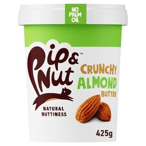 Pip & Nut 425g Crunchy Almond Butter