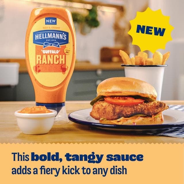 Hellmann's 430ml Buffalo Ranch Mayo Sauce - gallery image 2