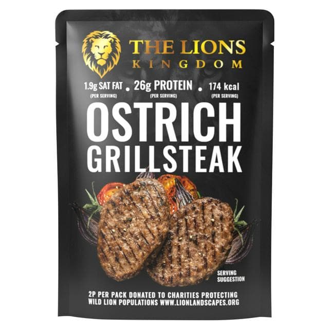 The Lions Kingdom 240g Ostrich Grill Steak - gallery image 1