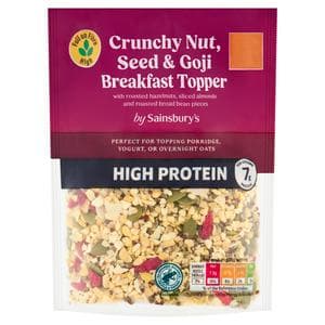 Sainsbury's 150g Crunchy Nut, Seed & Goji Breakfast Topper