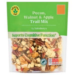 Sainsbury's 200g Pecan, Walnut & Apple Trail Mix