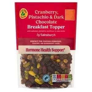 Sainsbury's 150g Cranberries, Pistachio & Chocolate Breakfast Topper