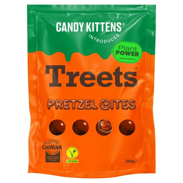 Candy Kittens 120g Treets Pretzel Bites Small Chocolate Pouch - gallery image 1