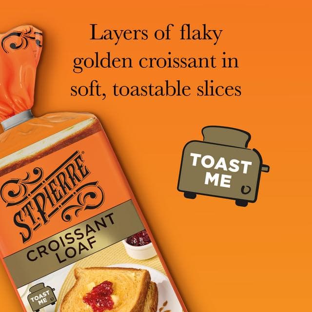 St Pierre 380g Croissant Loaf - gallery image 4
