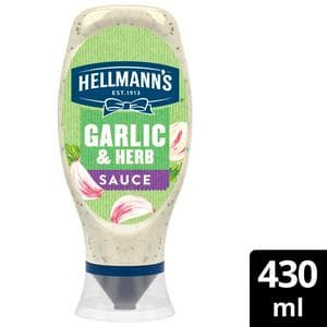 Hellmann's 430ml Garlic & Herbs Creamy Mayo Sauce