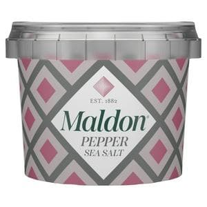 Maldon 50g Pepper Sea Salt