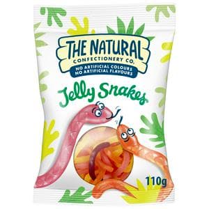 The Natural Confectionery Co. 110g Jelly Snakes Sweet