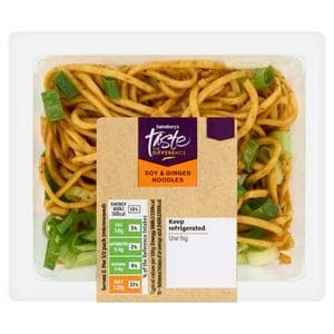 Sainsbury's 275g Soy & Ginger Noodles, Taste the Difference