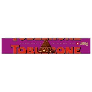 Toblerone 100g Milk with Fruit & Nuts Chocolate Tablet Bar