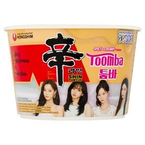 Nongshim 113g Toomba Spicy & Creamy Flavour Shin Ramyun Noodles