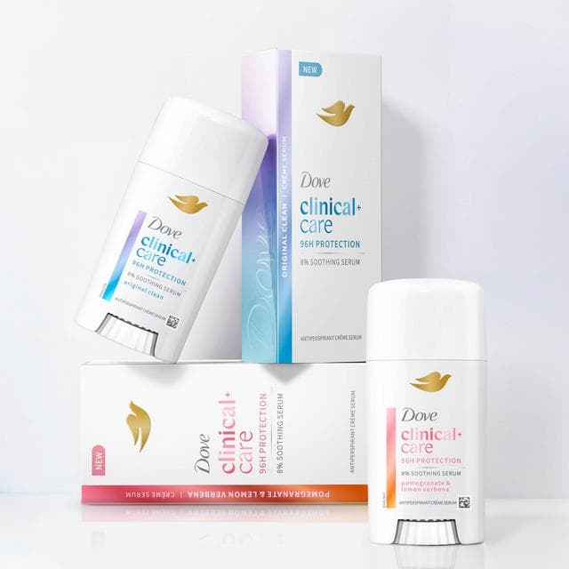 Dove Clinical + Care 60ml Original Clean Anti Perspirant Cream Serum - gallery image 6