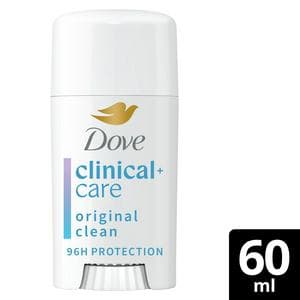 Dove Clinical + Care 60ml Original Clean Anti Perspirant Cream Serum