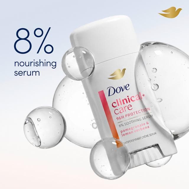Dove Clinical + Care 60ml Pomegranate & Lemon Verbena Anti Perspirant Cream Serum - gallery image 2