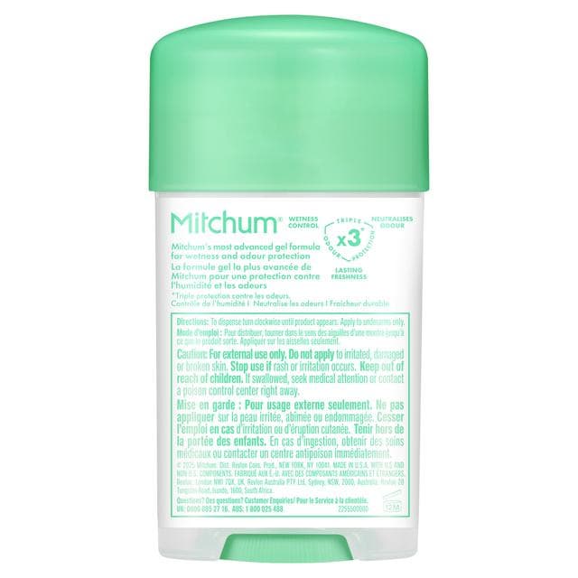 Mitchum 57g Antiperspirant & Deodorant Powder Fresh Clear Gel - gallery image 2