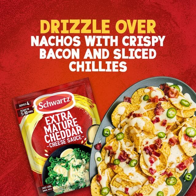 Schwartz 30g Extra Mature Cheddar Cheese Sauce - gallery image 6