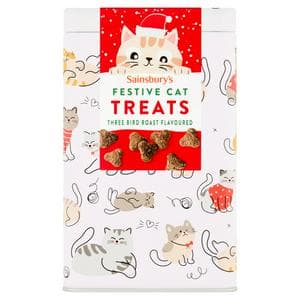 Sainsbury's 200g Three Bird Roast Flavoured Festive Cat Treats