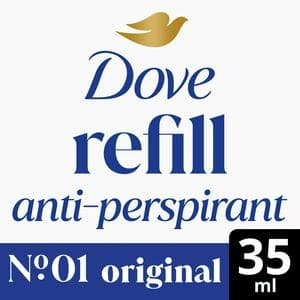 Dove 35ml Original No 1 Antiperspirant Stick Deodorant Refill