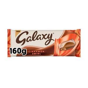 Galaxy 160g Cinnamon Swirl Chocolate Bar