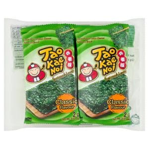 Tao Kae Noi 8 x  Classic Flavour Seasoned Laver Seaweed 16g