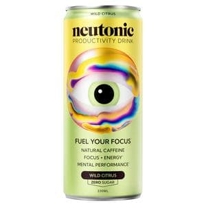 Neutonic 330ml Wild Citrus Food Supplement Productivity Drink