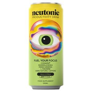 Neutonic 330ml Wild Citrus Food Supplement Productivity Drink