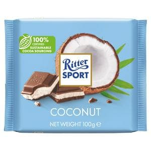 Ritter Sport 100g Coconut Chocolate Bar