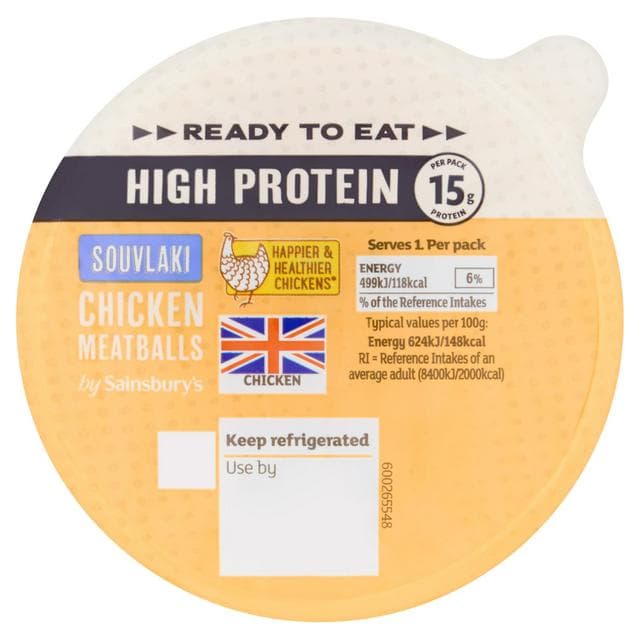Sainsbury's 80g Souvlaki Meatballs - gallery image 1