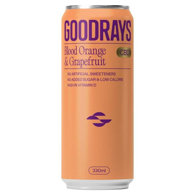 Goodrays 330ml Blood Orange & Grapefruit Can - gallery image 1