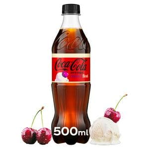 Coca-Cola 500ml Zero Sugar Cherry Float Bottle