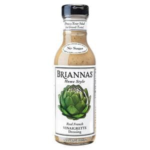 Briannas 355ml Home Style Real French Vinaigrette Dressing