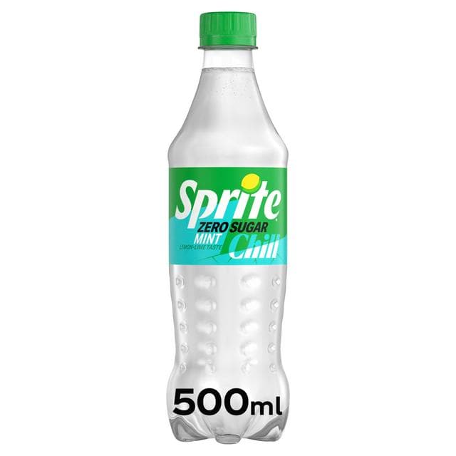 Sprite 500ml Chill Mint Zero Sugar Bottle - gallery image 1