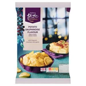 Sainsbury's 150g Potato Dauphinoise Flavour Hand Cooked Potato Crisps, Taste the Difference