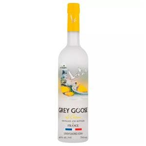 Grey Goose Le Citron 70cl Premium Flavoured Vodka Bottle