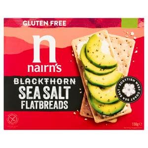 Nairn's 150g Blackthorn Sea Salt Flatbreads
