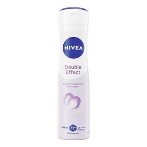 Nivea 150ml Double Effect 72h Antiperspirant Deodorant Spray
