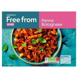 Sainsbury's Free From 400g Penne Bolognese Pasta Meal