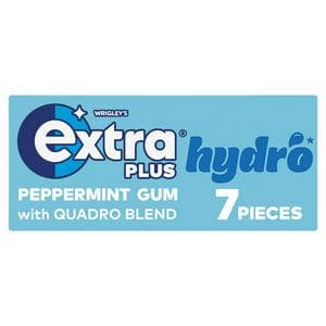 Extra plus 7 x 15.6g Peppermint Sugarfree Gum