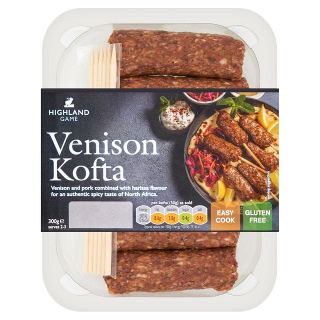 Highland Game 300g Venison Kofta - gallery image 1