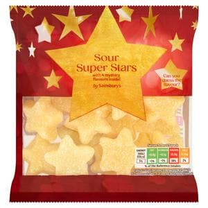 Sainsbury's 130g Sour Super Stars