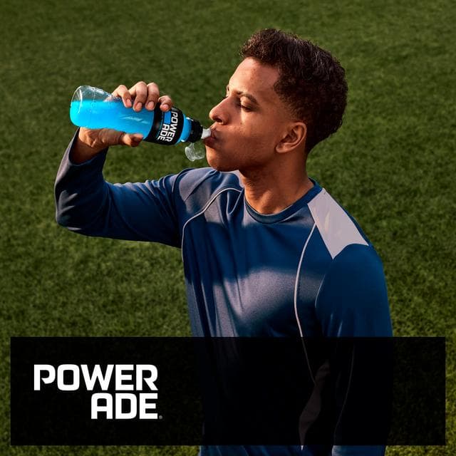 Powerade 4 x 500ml Berry & Tropical Sports Drink Bottles - gallery image 2