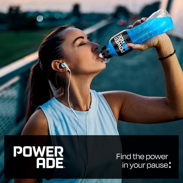 Powerade 4 x 500ml Berry & Tropical Sports Drink Bottles - gallery image 4